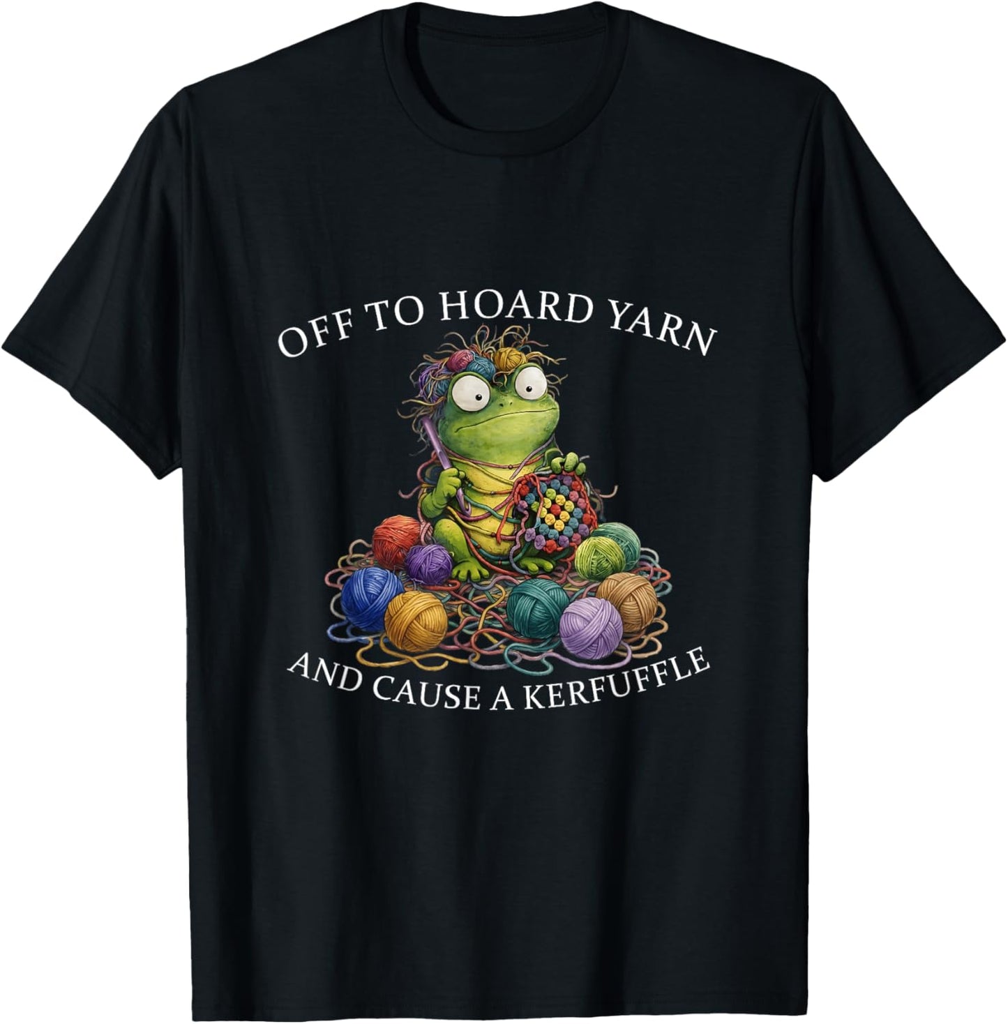 Yarn Lover T-Shirt - T-Shirt | Black
