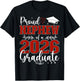 Proud Nephew of a Class of 2026 Graduate Senior Graduation T-Shirt - T-Shirt | Black