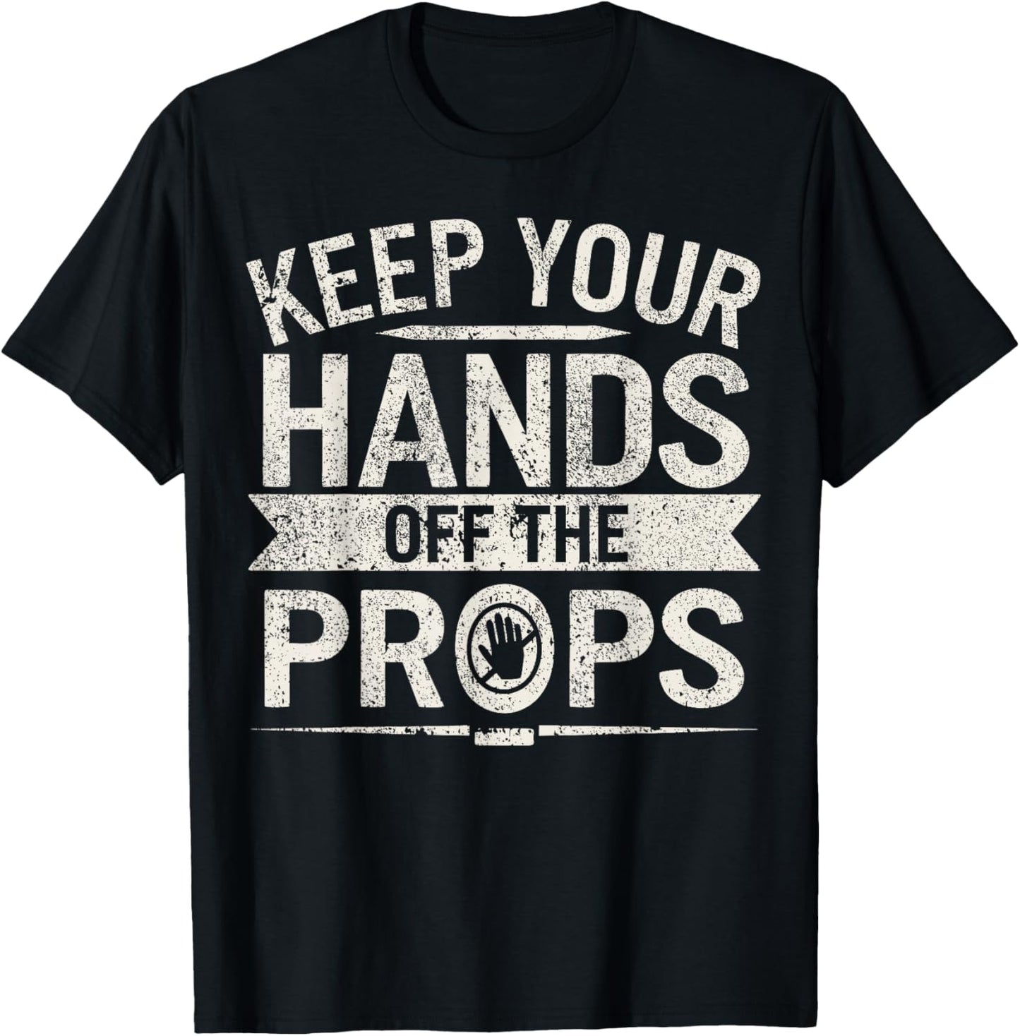 Stage Manager Theater Crew Props Theatre Manager T-Shirt - T-Shirt | Black