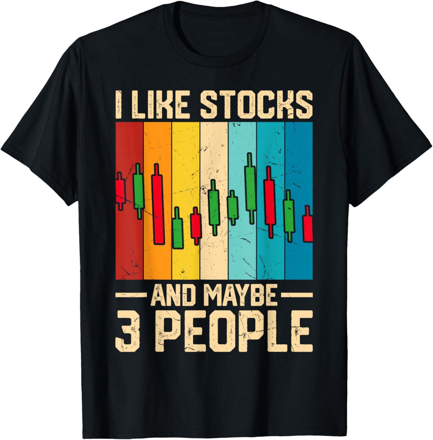 Stock Trader Day Trading Crypto Stock Market Money Investing T-Shirt - T-Shirt | Black
