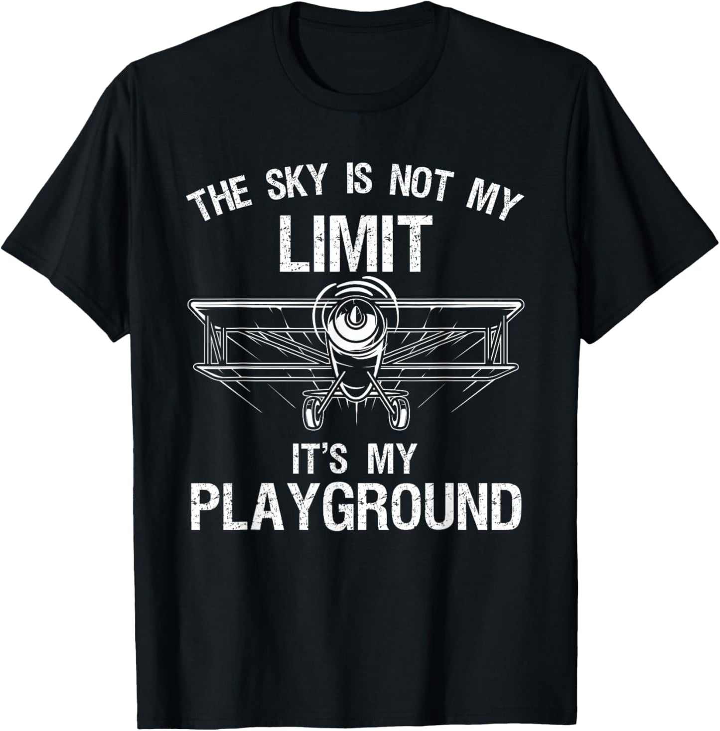 Funny Pilot Design Women Aviation Airplane Pilot T-Shirt - T-Shirt | Black