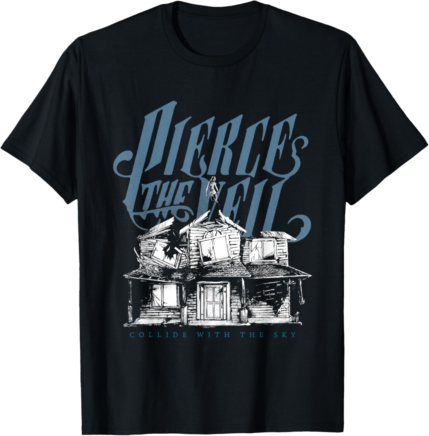 Official Pierce The Veil Collide Cover T-Shirt - T-Shirt | Black
