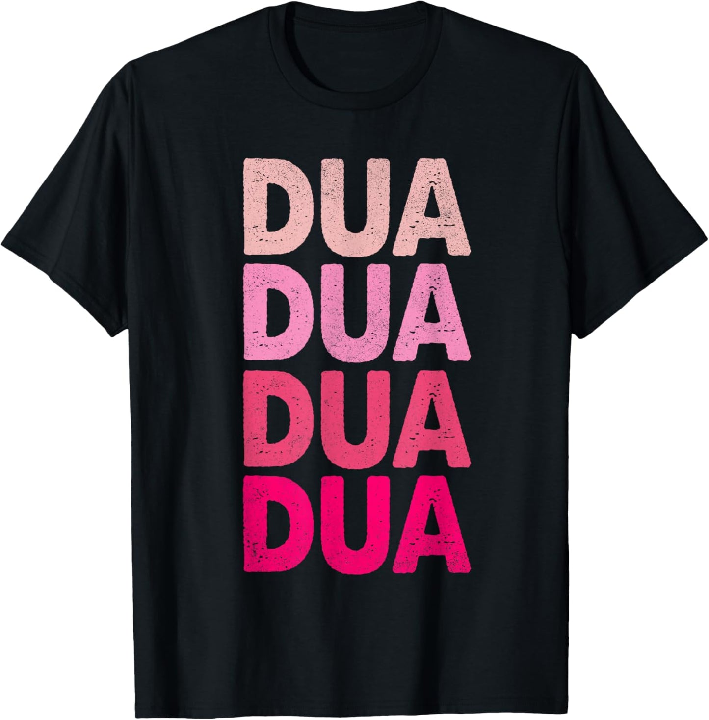 Funny Girl Retro Dua First Name Personalized 80, 90's T-Shirt - T-Shirt | Black
