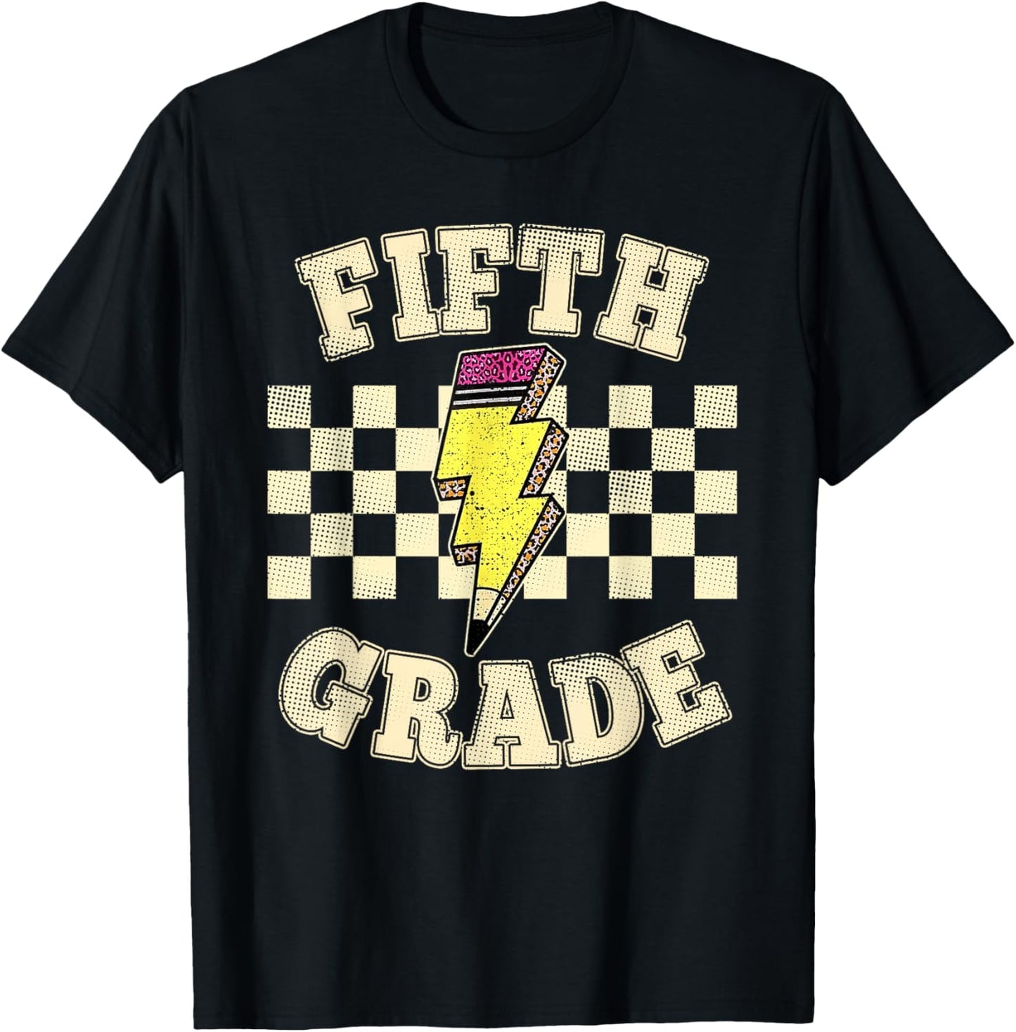 Fifth Grade Teacher First Day of 5th Grade Back to School T-Shirt - T-Shirt | Black