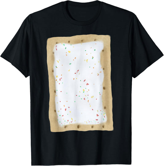 Summer Quirky Giant Tart Toaster Pop Gift Foodie T-Shirt - T-Shirt | Black