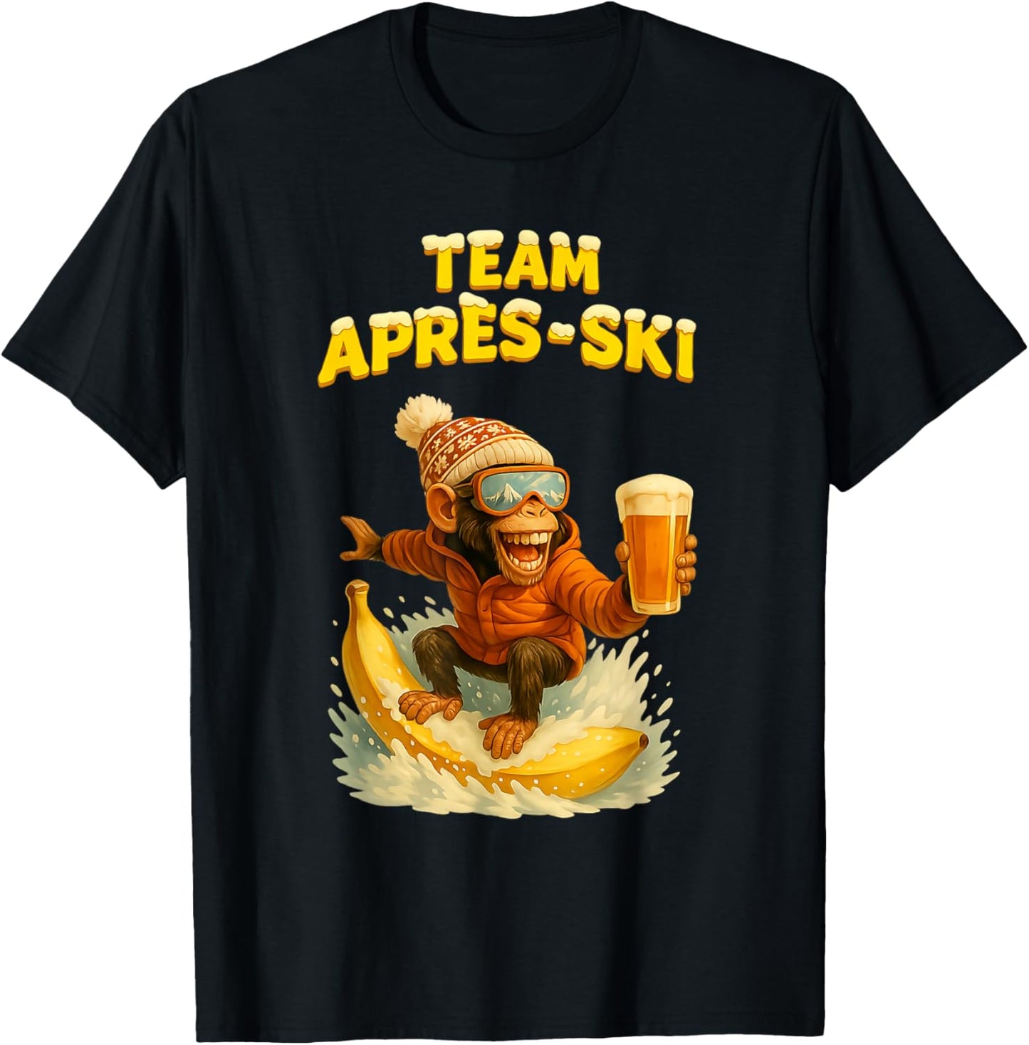 Team Apres Ski Party Party - Boy EVG T-Shirt - T-Shirt | Black