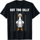 Cute Goose Art Women Kids Funny Goose Lover T-Shirt - T-Shirt | Black