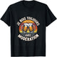 Je Bois Toujours avec Moderation Humour Biere Aperitif T-Shirt - T-Shirt | Black