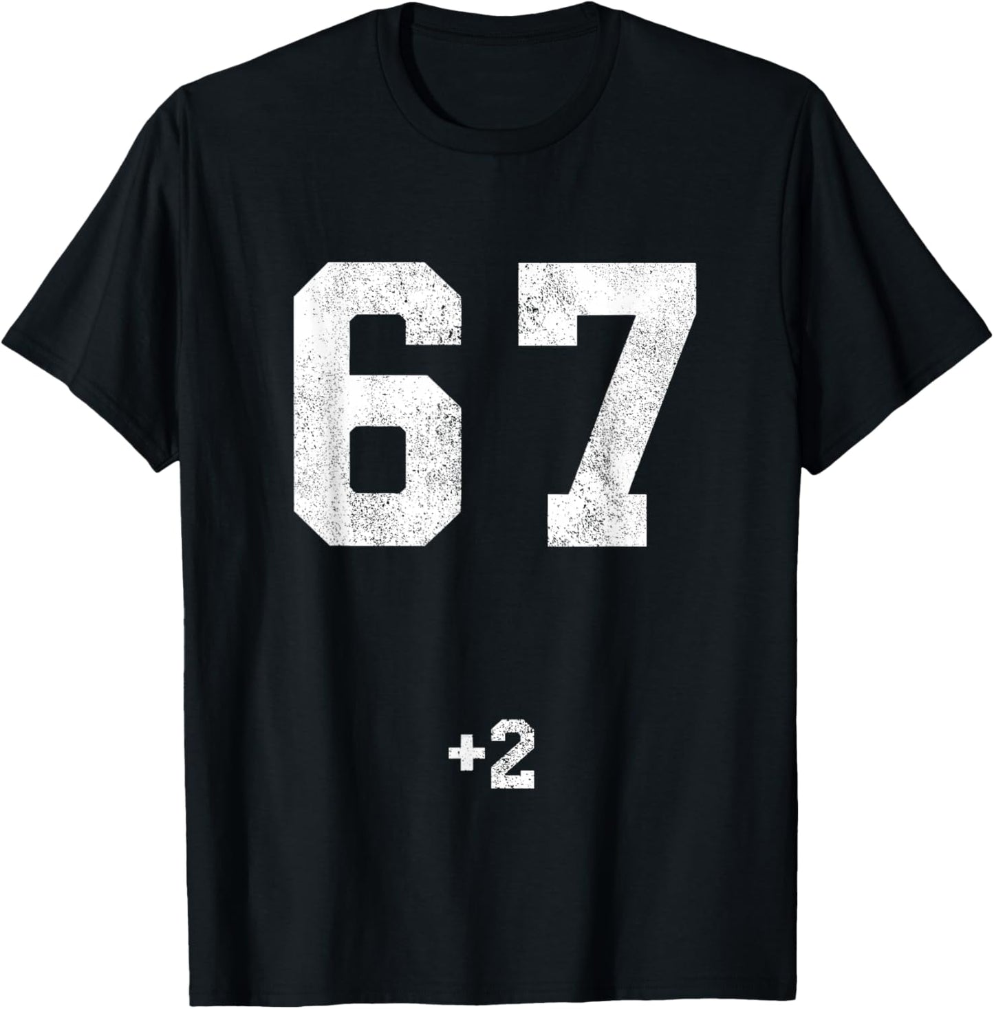 Six Seven Meme Gifts Men Women 6 7 T-Shirt - T-Shirt | Black