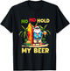 Ho Ho Hold My Santa Beer Drinking Summer Christmas In July T-Shirt - T-Shirt | Black