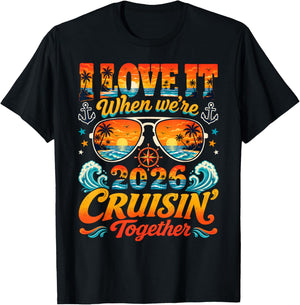 Family Cruise Shirts 2026 Matching Squad Summer Vacation T-Shirt - T-Shirt | Black