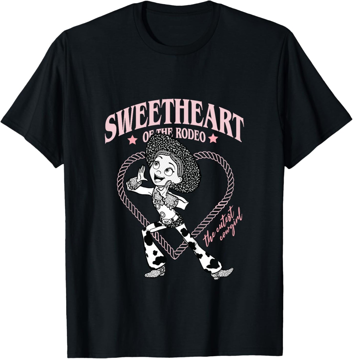 Toy Story Jessie Sweetheart T-Shirt - T-Shirt | Black