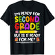 I'm Ready For Second Grade Back To School 2nd Grade Girl Boy T-Shirt - T-Shirt | Black