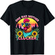 Chicken Mom Mother Day Gift Mama Hen One Bad Mother Clucker T-Shirt - T-Shirt | Black
