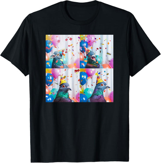 Pigeon Lover Pigeon Fancier Funny Racing Pigeon Birthday T-Shirt - T-Shirt | Black