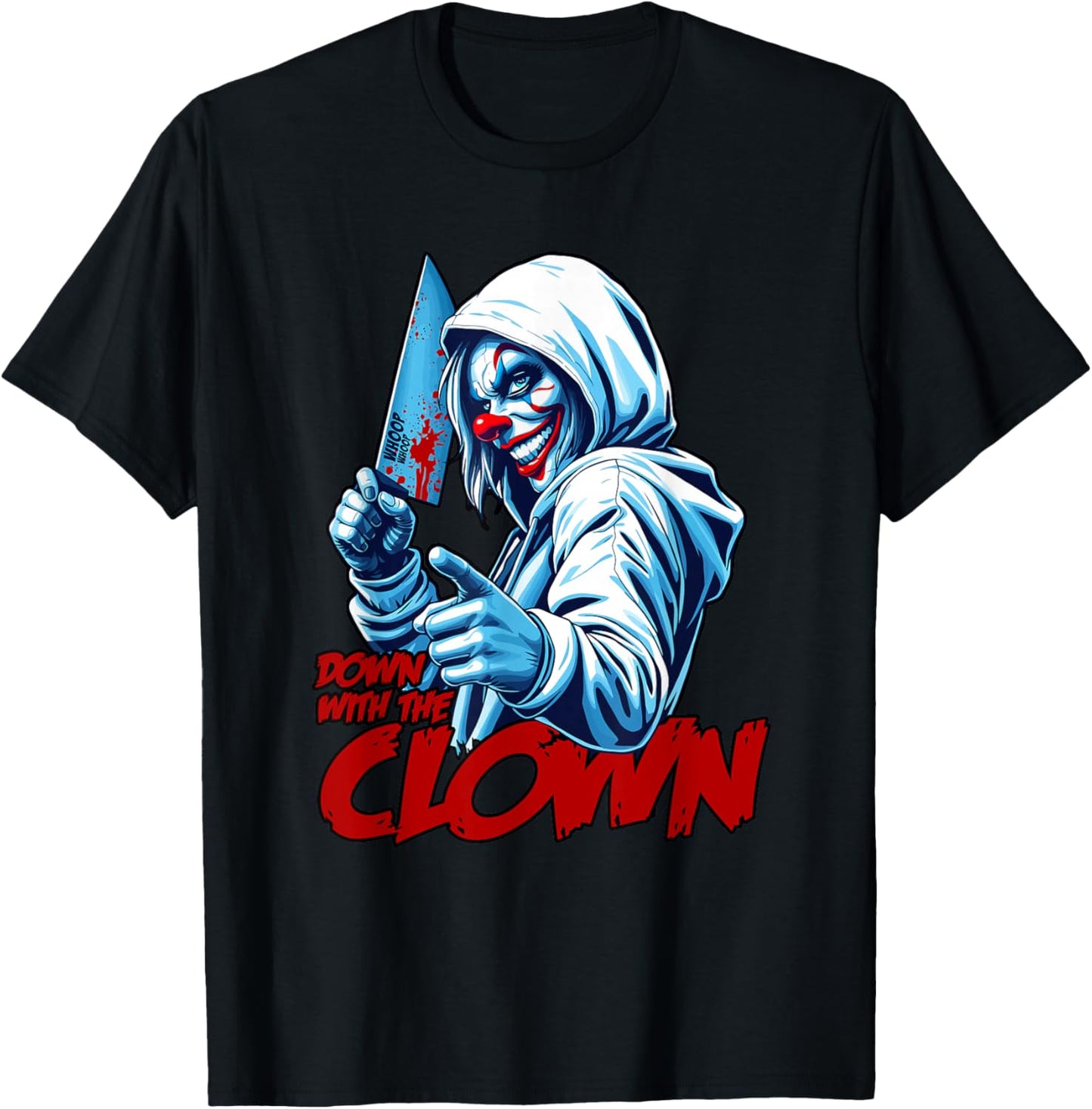 DOWN WITH THE CLOWN ICPS Juggalette Hatchet T-Shirt - T-Shirt | Black