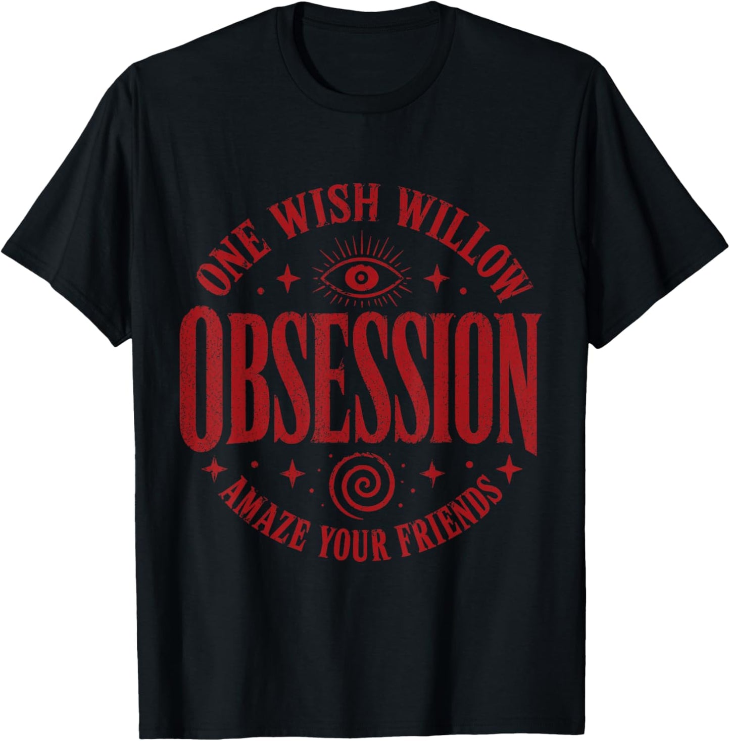 Obsession One Wish Willow T-Shirt - T-Shirt | Black