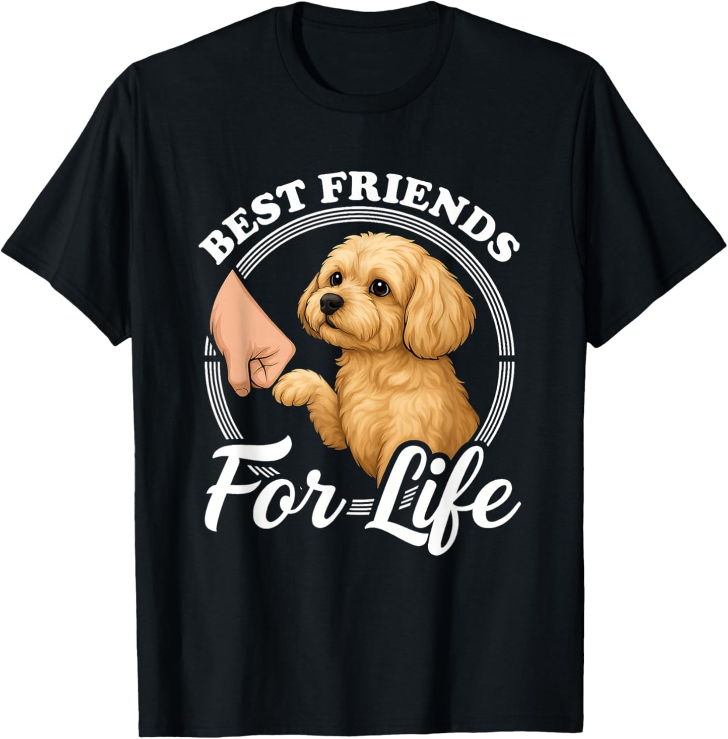 Peekapoo Dog Lover Design Beautiful Peekapoo T-Shirt - T-Shirt | Black