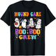 Wound Care Nurse Boo Boo Crew Nurse Halloween Squad Nurse T-Shirt - T-Shirt | Black