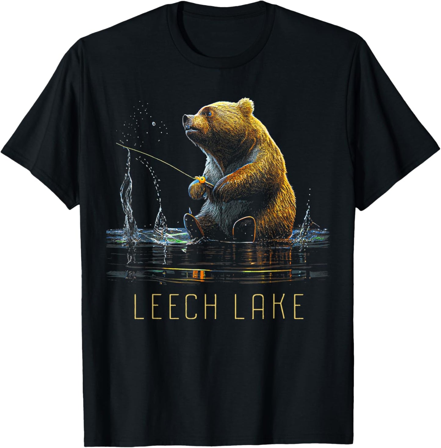 Leech Lake T-Shirt - T-Shirt | Black