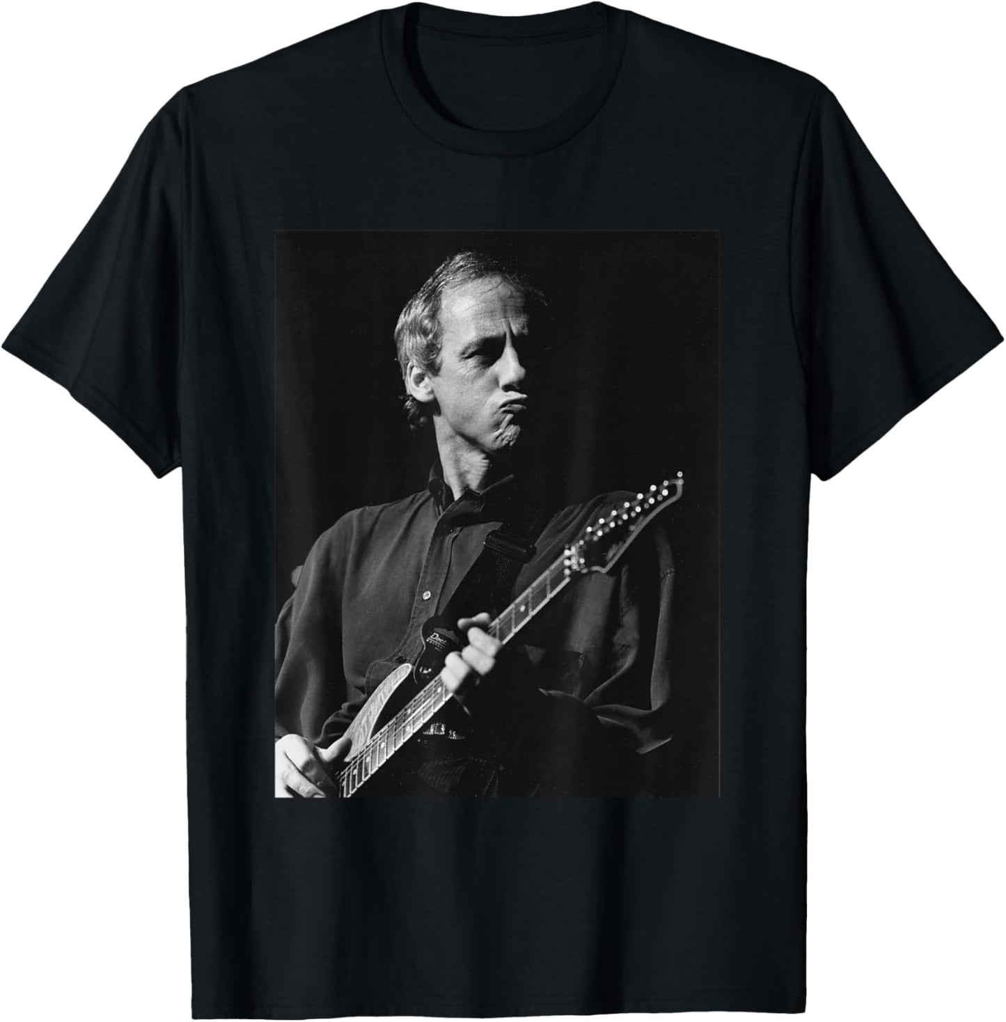 Mark Knopfler Dire Straits Joanne Gillespie Support Gig T-Shirt - T-Shirt | Black