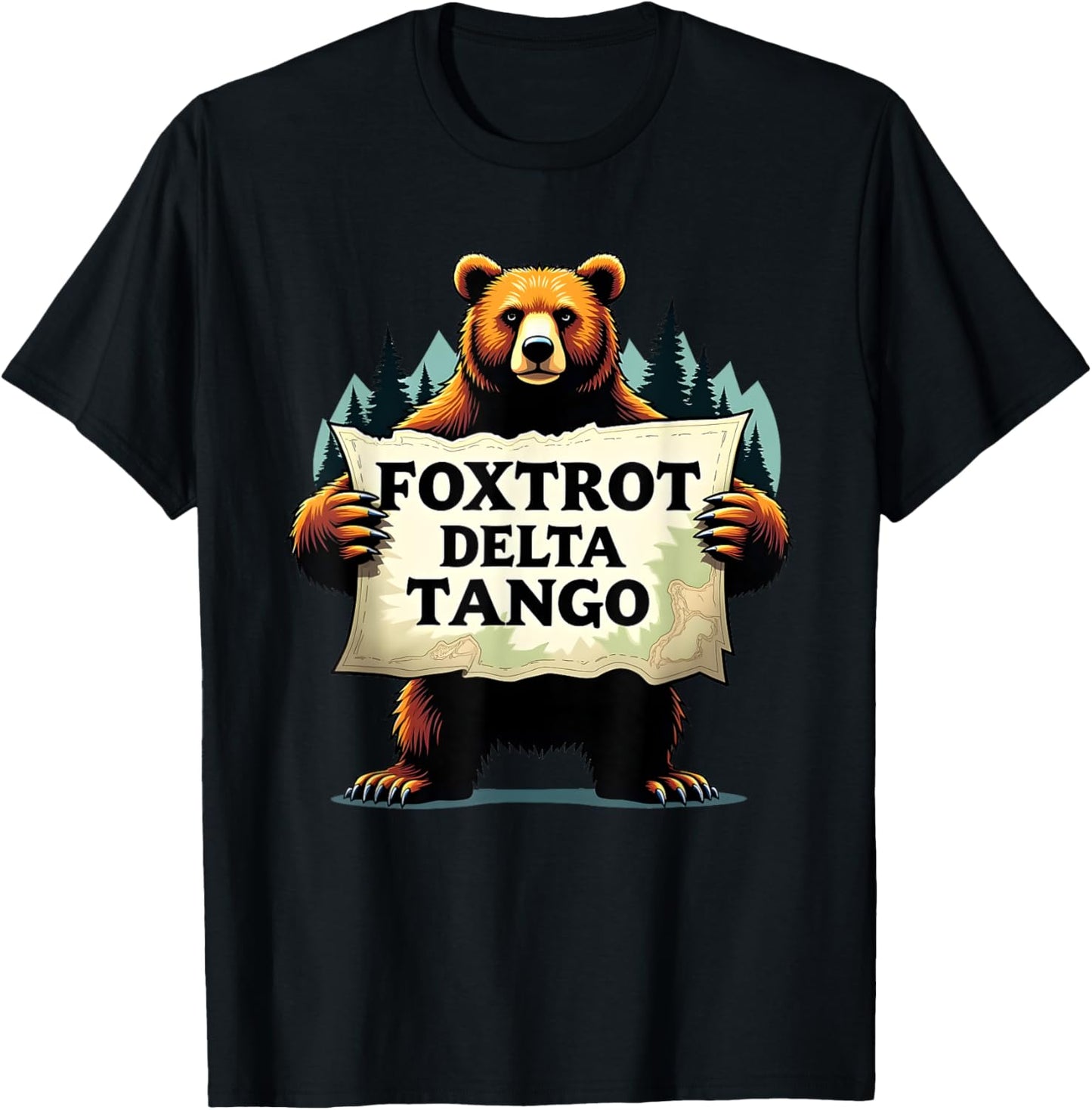Funny Save our National Parks Democrat Political Bear T-Shirt - T-Shirt | Black