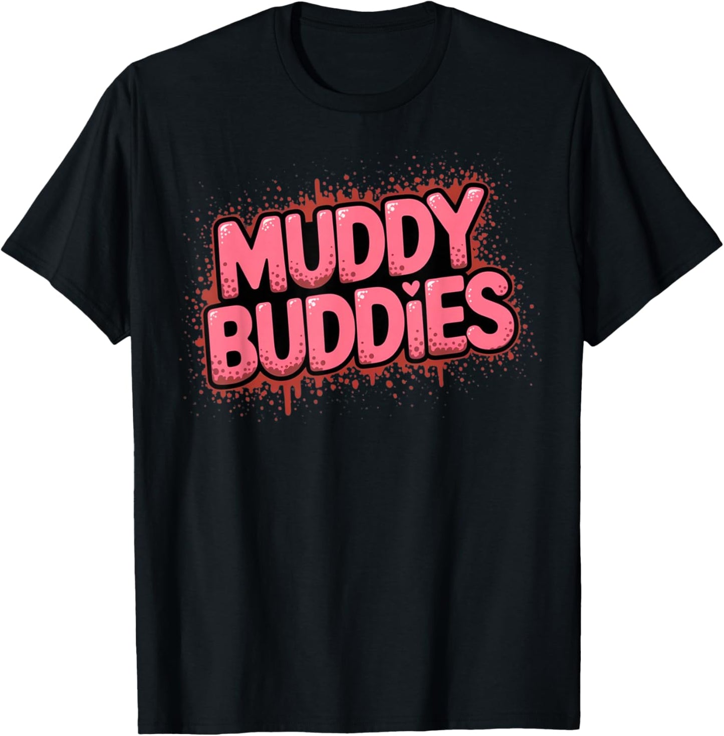 Muddy Mudding Princess Running Team Mud Run für Damen T-Shirt - T-Shirt | Black