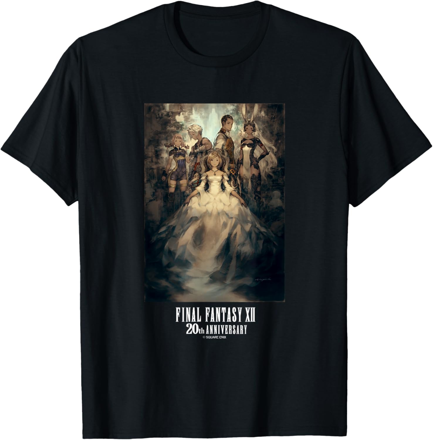 Final Fantasy Anniversary Collection FFXII TZA Package Art 1 T-Shirt - T-Shirt | Black