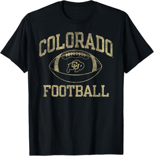 Colorado Buffaloes Football Intensity Black T-Shirt - T-Shirt | Black