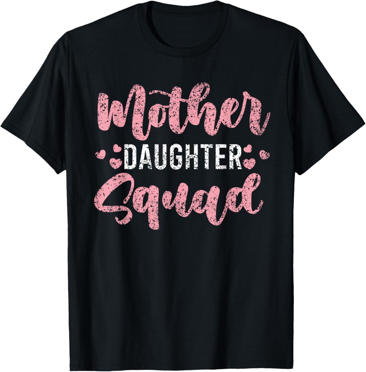 Mother Daughter Squad Mom Matching Mother Daughter Mommy T-Shirt - T-Shirt | Black