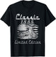 Classic 1995 Limited Edition Retro Motorcycle 30th Birthday T-Shirt - T-Shirt | Black