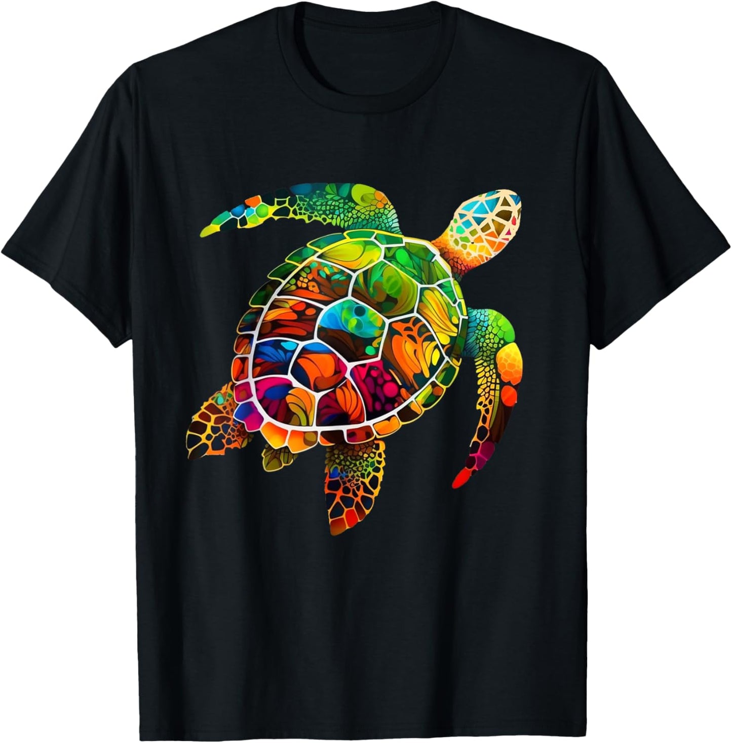 Hawaiian Sea Turtle Hawaii Holiday Beach Summer Maui T-Shirt - T-Shirt | Black