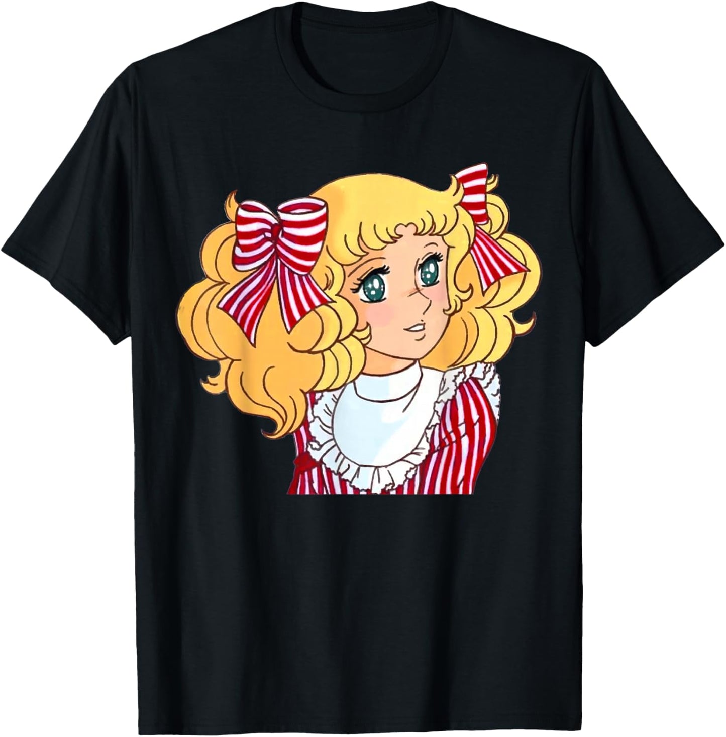 Candy Candy Japanese Retro Vintage 80s Anime Manga T-Shirt - T-Shirt | Black