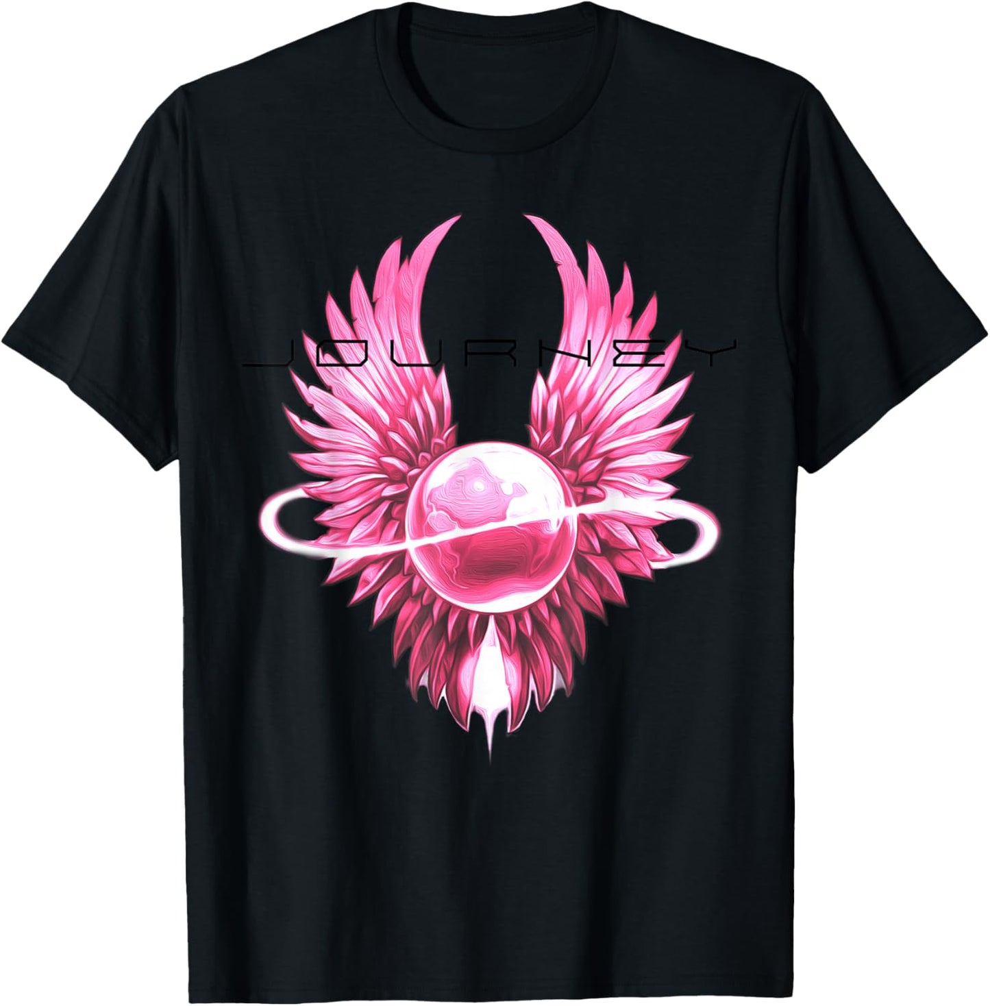 Journey Pink T-Shirt - T-Shirt | Black
