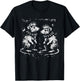 Funny Rat Punk Aesthetic Mouse Punk Goth T-Shirt - T-Shirt | Black