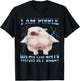 I Am Pibble Wash My Belly Pibble Meme Funny Dog Brainrot T-Shirt - T-Shirt | Black
