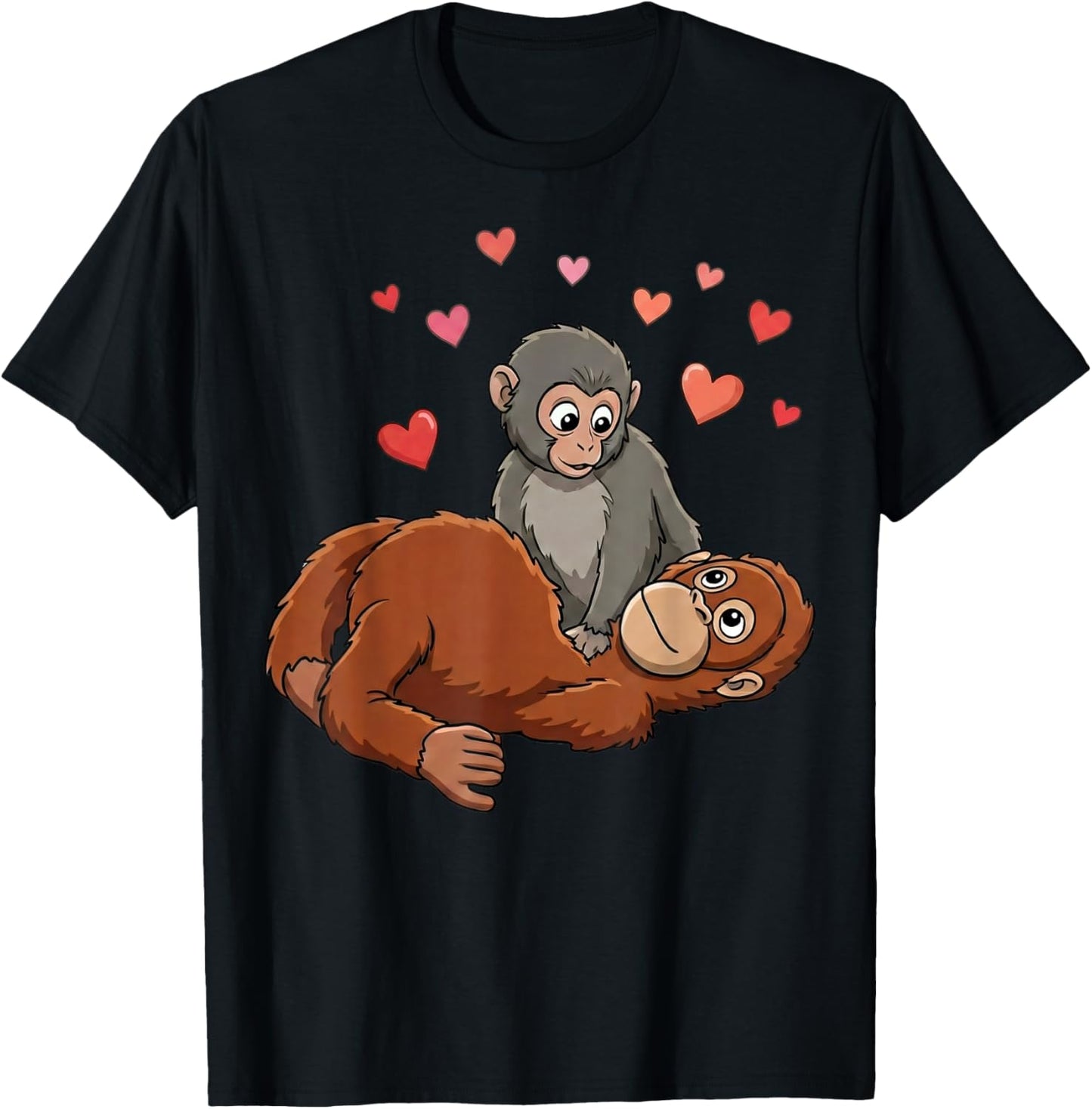 Baby Monkey Punch T-Shirt - T-Shirt | Black