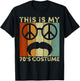 70s shirts This Is My 70s Costume disco 70's T-Shirt - T-Shirt | Black
