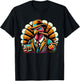 Turkey Cigar And Whiskey T-Shirt - T-Shirt | Black