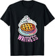 Waitress Musical Theatre Cute Pie Baking Design T-Shirt - T-Shirt | Black