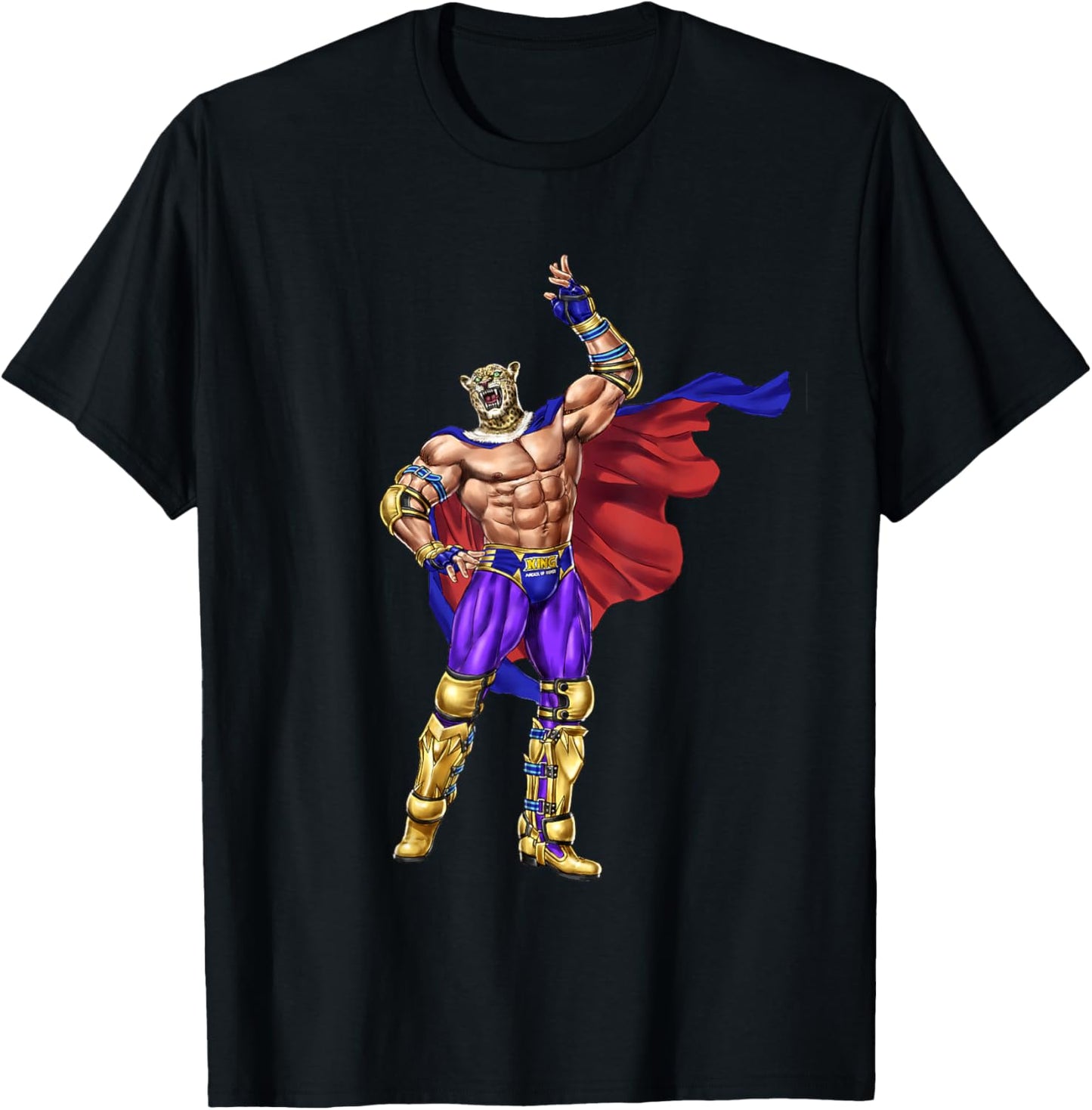 Bandai Namco Entertainment Inc. TEKKEN7 KING 004 , Small, Black T-Shirt - T-Shirt | Black