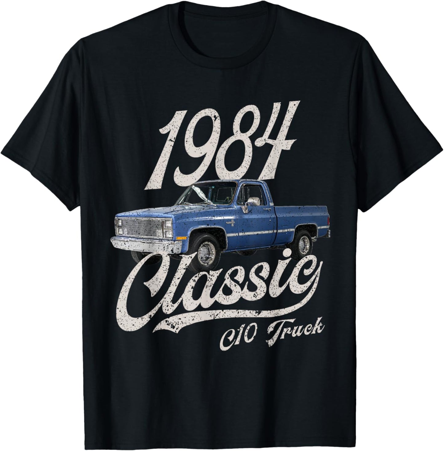 1984 84 C10 Truck T-Shirt - T-Shirt | Black