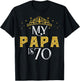 Mein Papa ist 70 Jahre alt Alles Gute zum 70th Birthday, Boy, Men's T-Shirt - T-Shirt | Black