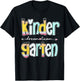 Kindergarten Dream Team Back to School Teacher Student T-Shirt - T-Shirt | Black