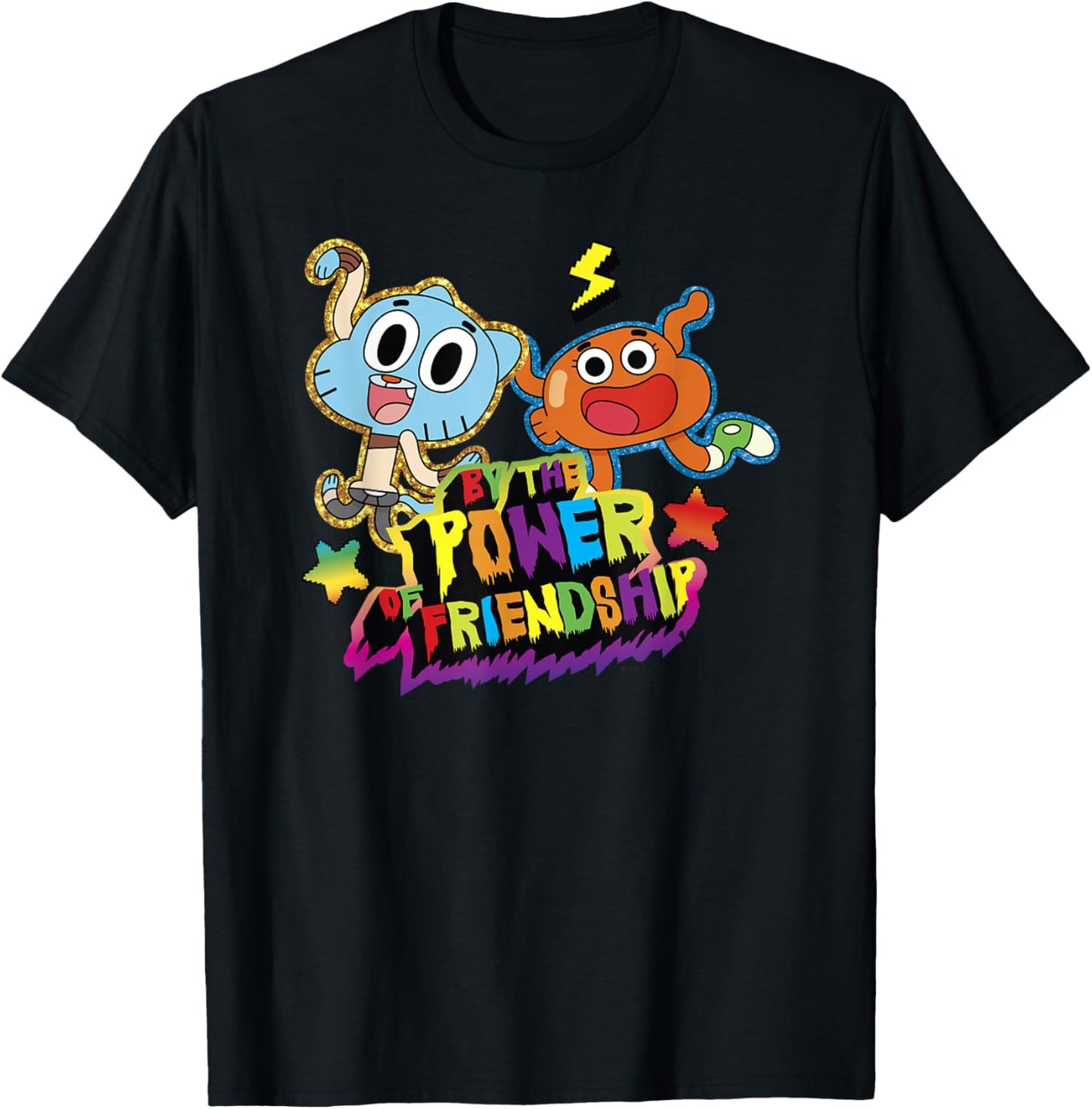 The Amazing World of Gumball by The Power of Friendship T-Shirt - T-Shirt | Black