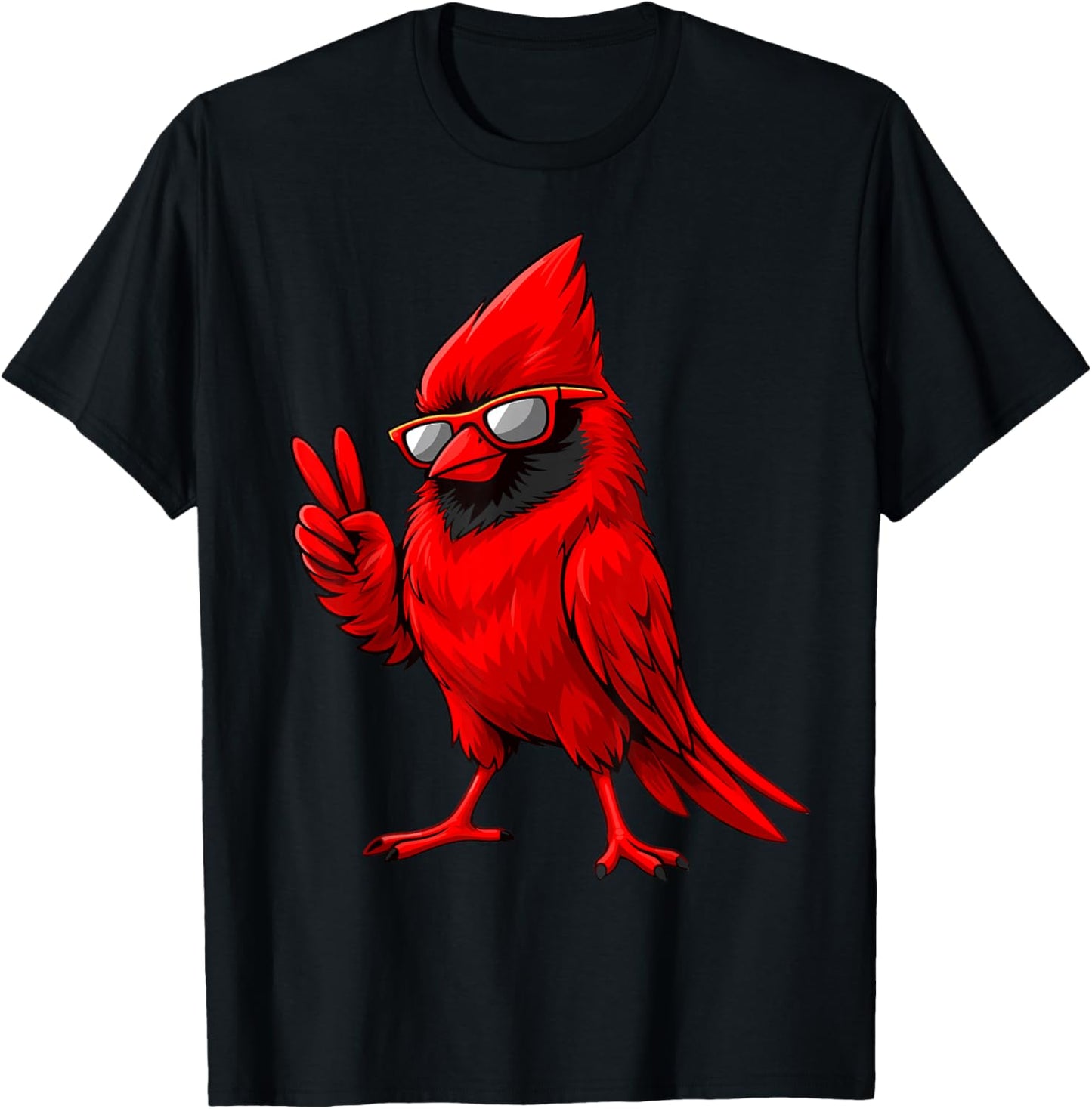 Cardinal Peace Women Youth Toddler Kids Boys Girls T-Shirt - T-Shirt | Black