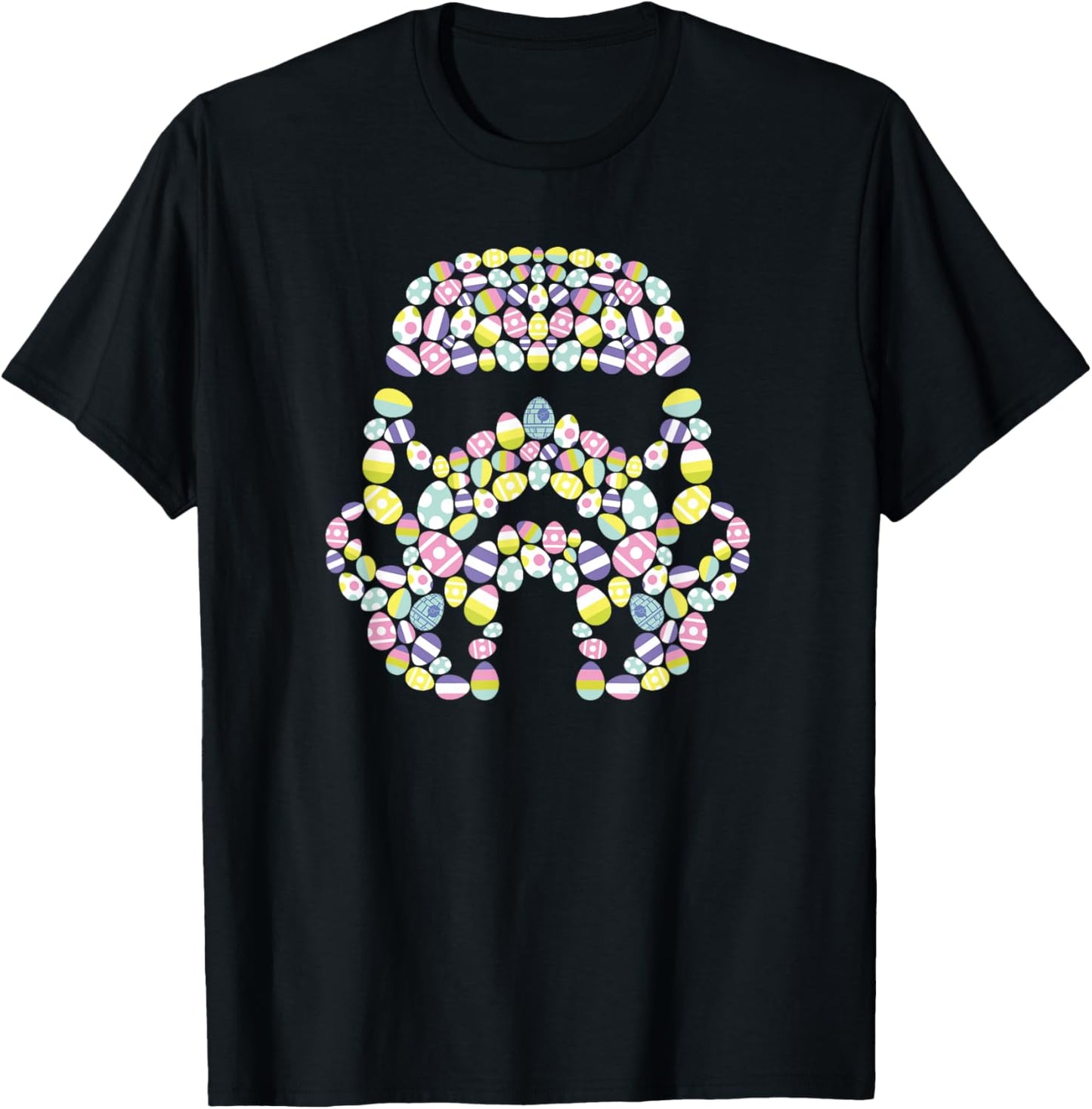 Star Wars Easter Egg Fill Imperial Stormtrooper Helmet T-Shirt - T-Shirt | Black