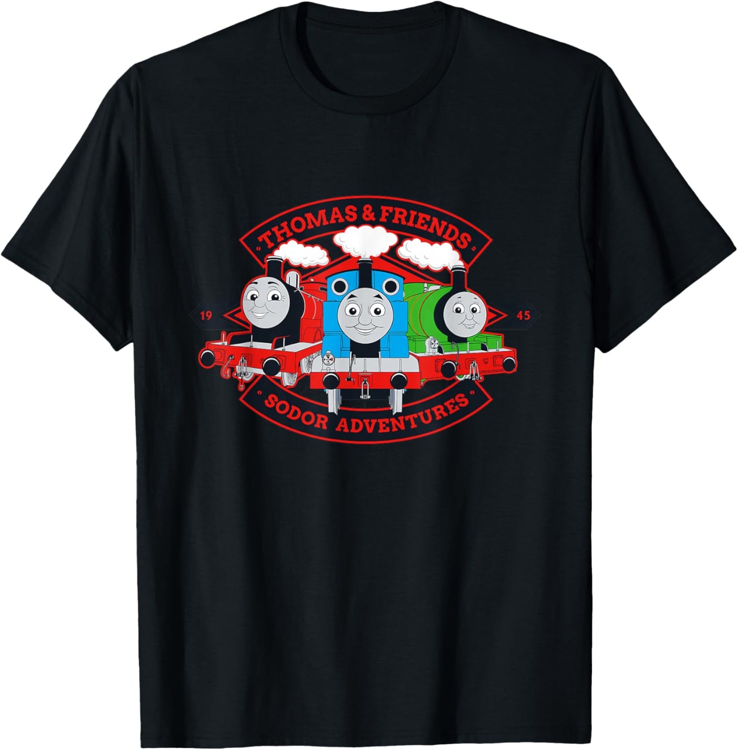 Thomas & Friends Sodor Adventures T-Shirt - T-Shirt | Black