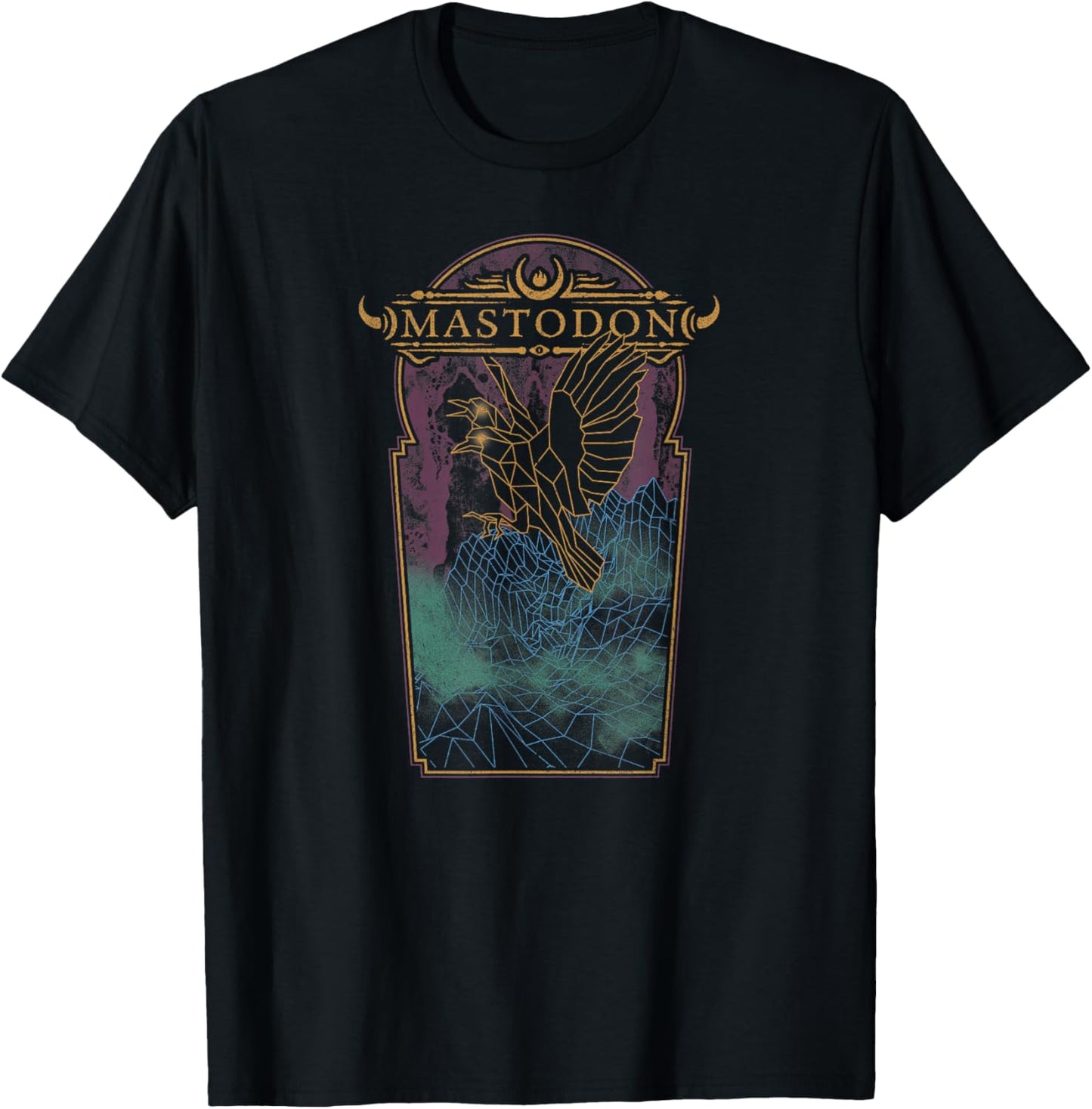 Mastodon Dycrow Landscape T-Shirt - T-Shirt | Black