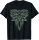 Traditional Western Boot Stitch Cowboy Fashion Graphic T-Shirt - T-Shirt | Black